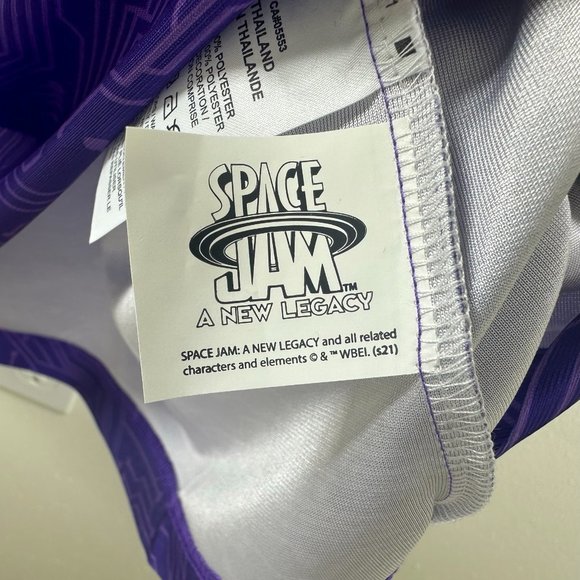 Nike Lebron x Space Jam 2 A New Legacy Goon Squad Jersey DJ3872-560 Purple Grape - Picture 4 of 6